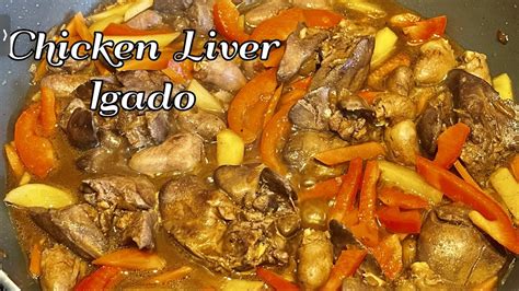 sinyal ng manok|Chicken Liver Igado .
